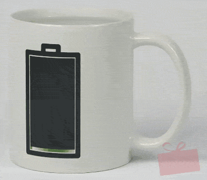Mug Batterie Thermoréactif