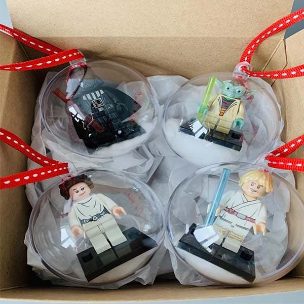  Boules de Noël Star Wars x Lego